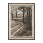Meadow Memories II by Mercana Studio Hand Embelished Framed Artwork Matted under Glass
