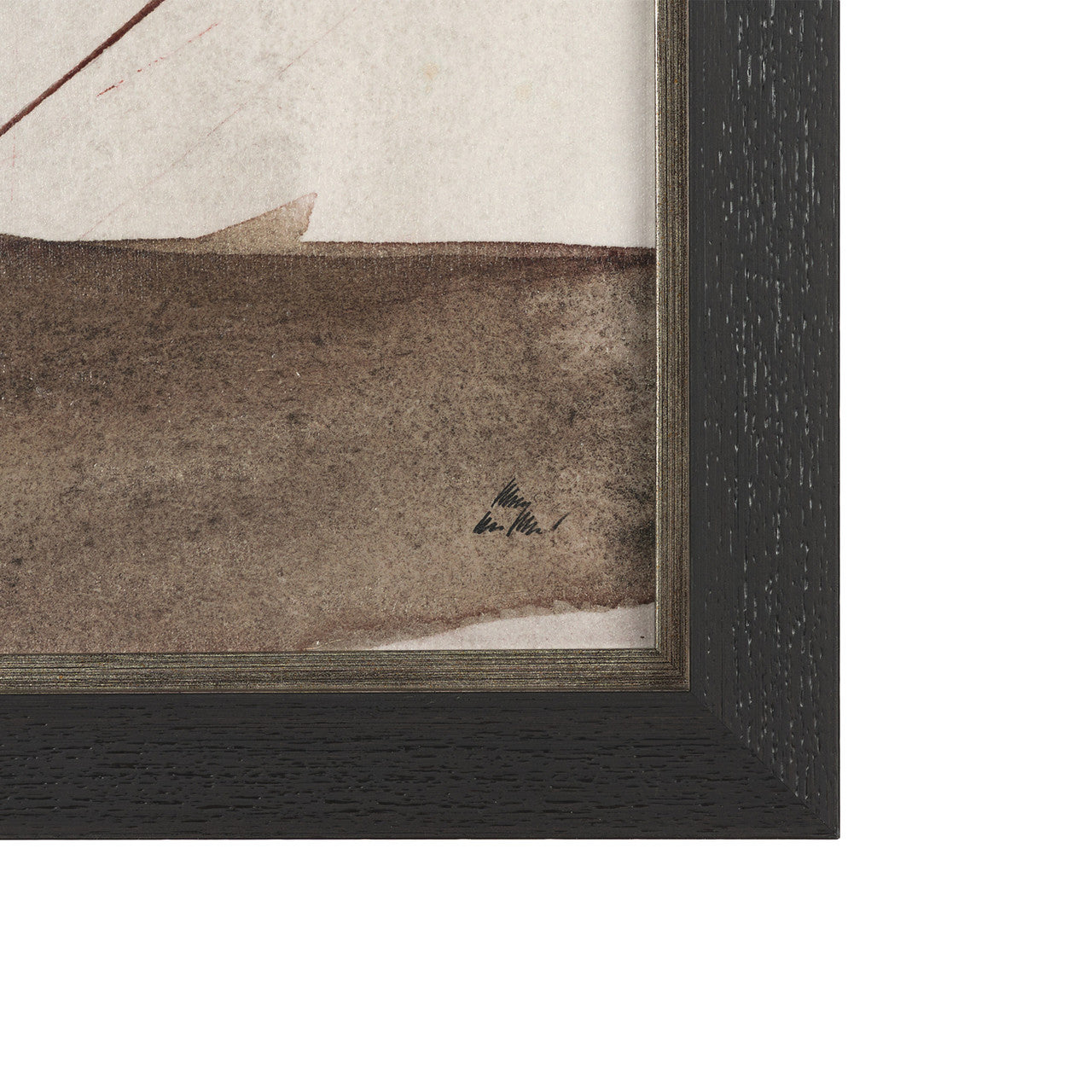 Quiet Constructs I by Mercana Studio Hand Embelished Textured Framed Artwork Matted