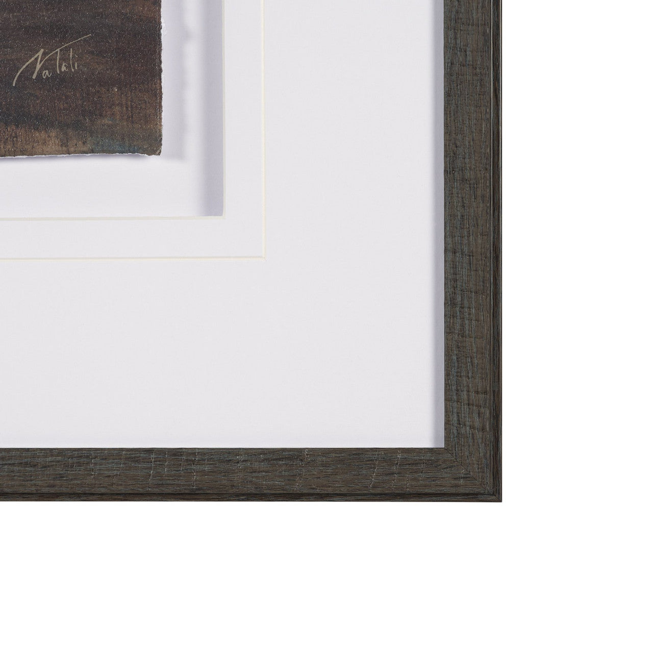 Equine Echoes I by Mercana Studio Hand Embelished Textured Framed Artwork Matted under Glass