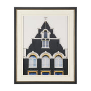 Discerning Domicile by Irene Sucocki Framed Art Print Matted under Glass