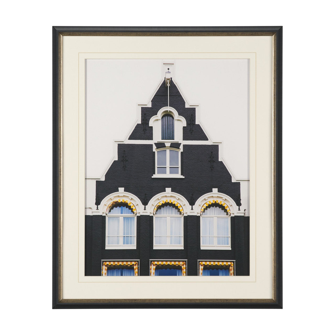 Discerning Domicile by Irene Sucocki Framed Art Print Matted under Glass