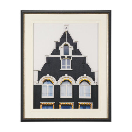 Discerning Domicile by Irene Sucocki Framed Art Print Matted under Glass