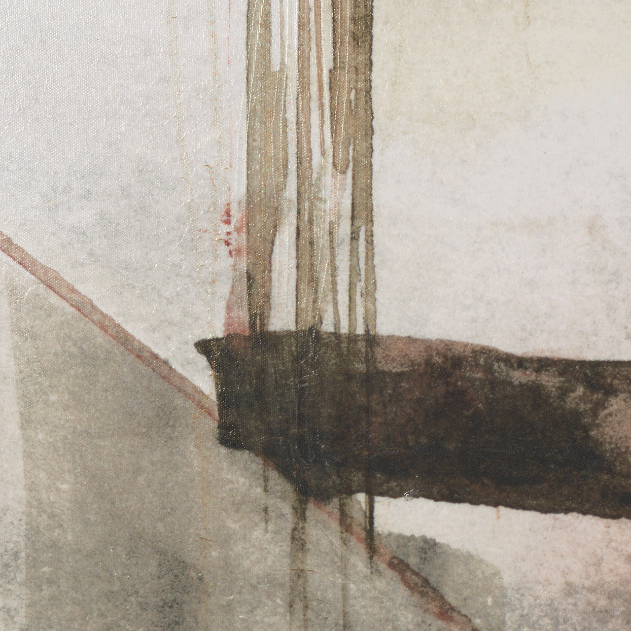 Echoes in Balance I by Mercana Studio Hand Embelished Textured Framed Canvas Artwork