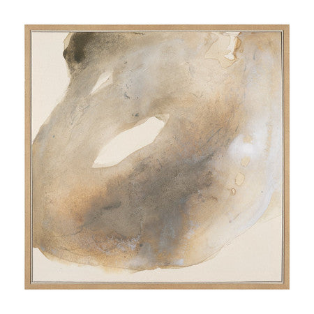Aura by Ira Havuka Hand Embelished Textured Framed Canvas Artwork