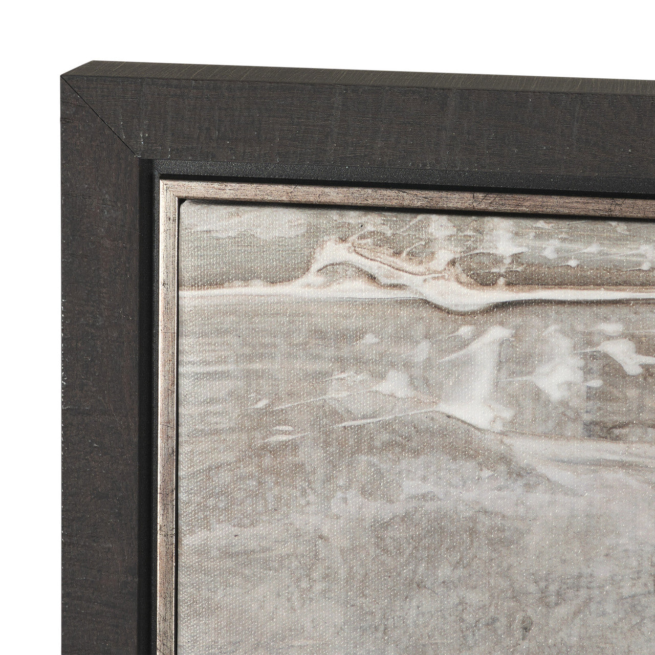 Quiet Horizons II by Mercana Studio Hand Embelished Textured Framed Canvas Artwork