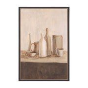 Bottled Perspective II by Mercana Studio Hand Embelished Textured Framed Canvas Artwork