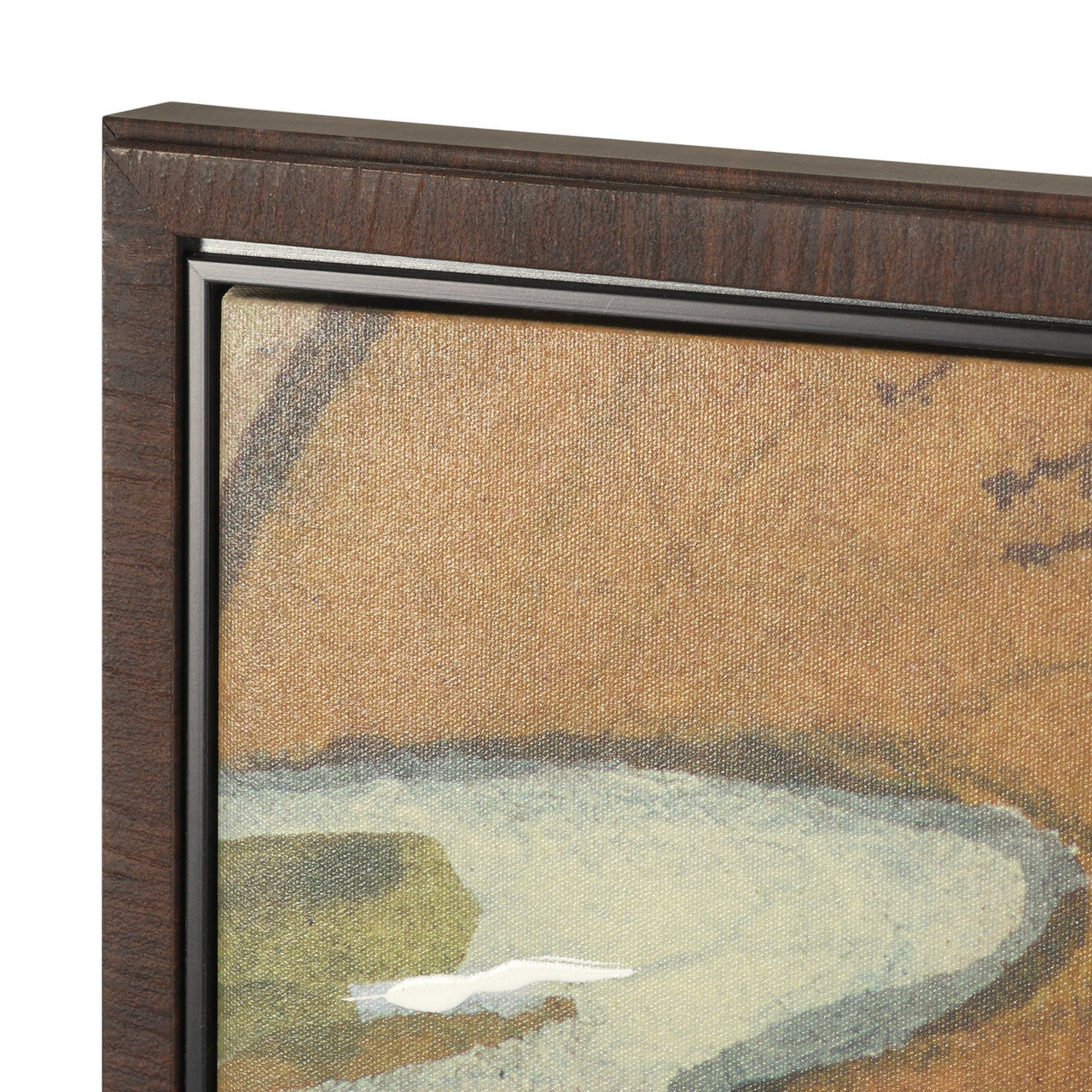 Rusttone II by Mercana Studio Hand Embelished Textured Framed Canvas Artwork