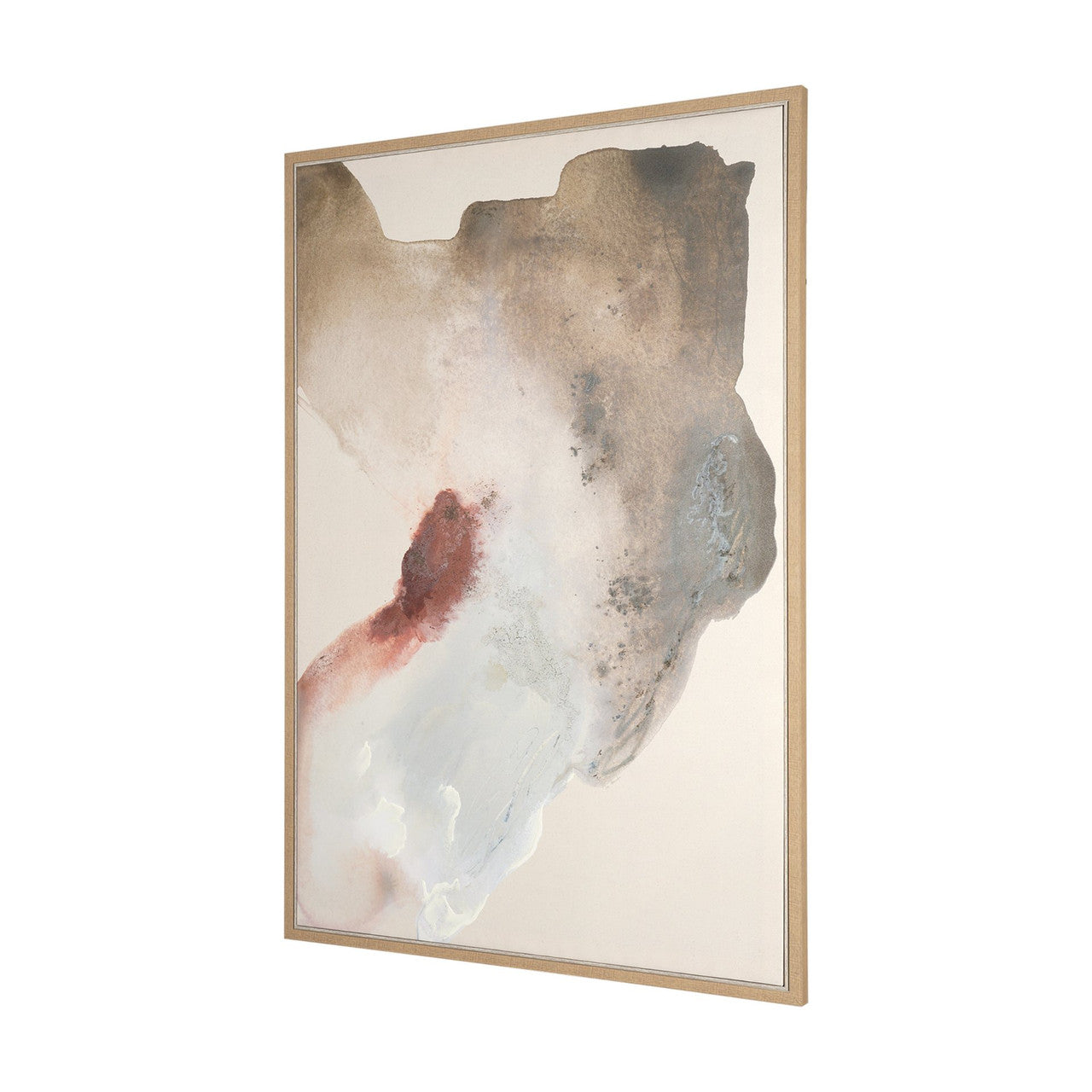 Inclination II by Ira Havuka Hand Embelished Textured Framed Canvas Artwork