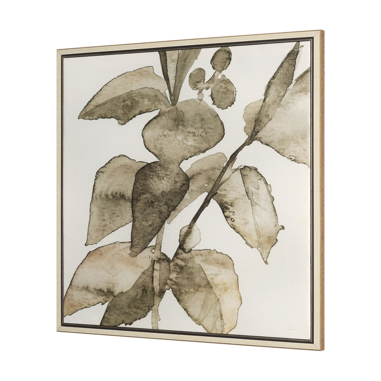 Cornus Alba I by Mercana Studio Hand Embelished Textured Framed Canvas Artwork