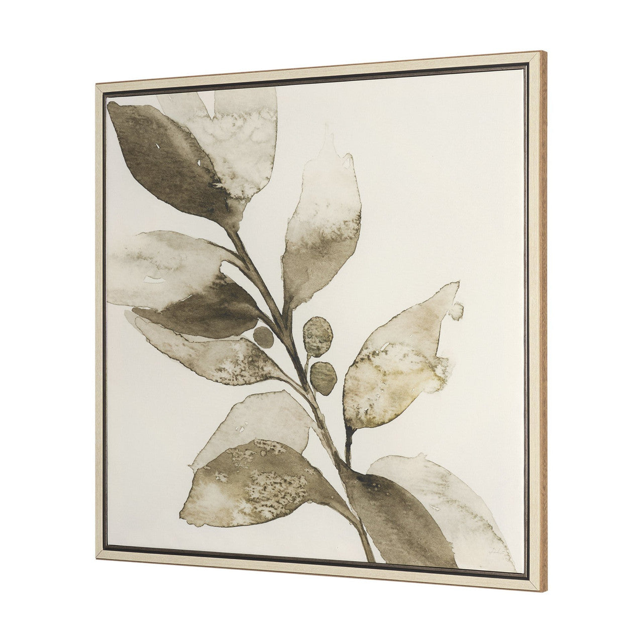 Cornus Alba II by Mercana Studio Hand Embelished Textured Framed Canvas Artwork