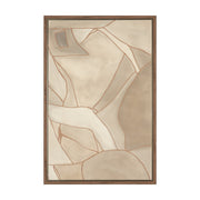 Field Patchwork I by Mercana Studio Handmade Original Framed Canvas Artwork