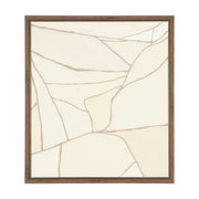 Field Patchwork II by Mercana Studio Handmade Original Framed Canvas Artwork