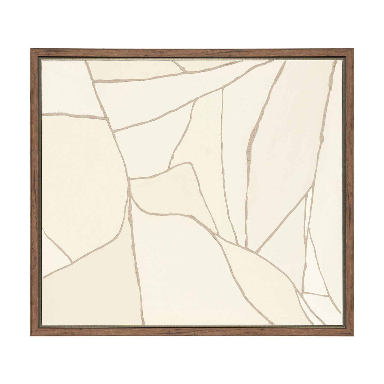 Field Patchwork II by Mercana Studio Handmade Original Framed Canvas Artwork