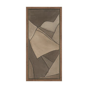 Field Patchwork III by Mercana Studio Handmade Original Framed Canvas Artwork