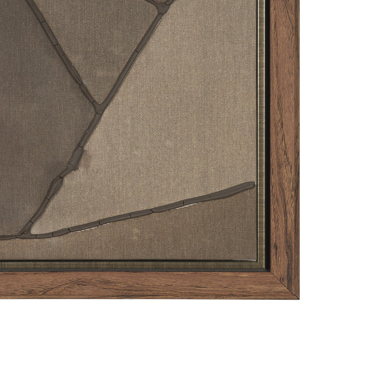 Field Patchwork III by Mercana Studio Handmade Original Framed Canvas Artwork