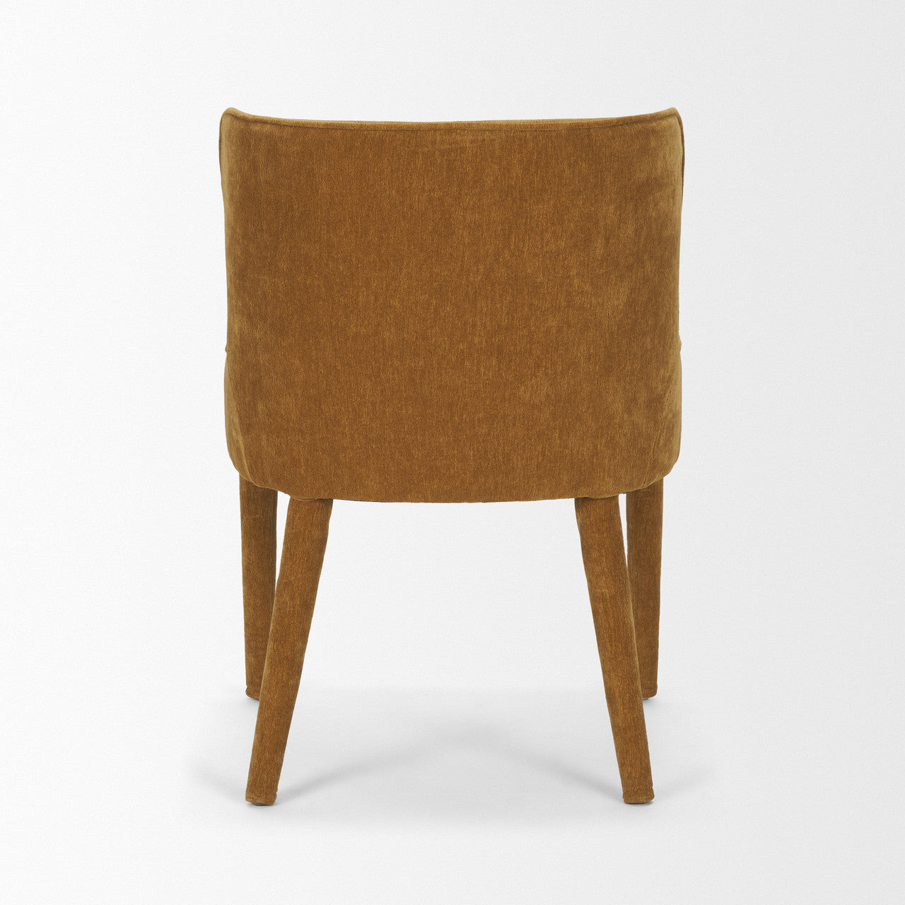 Nolan Slope Rust Chenille Dining Chair