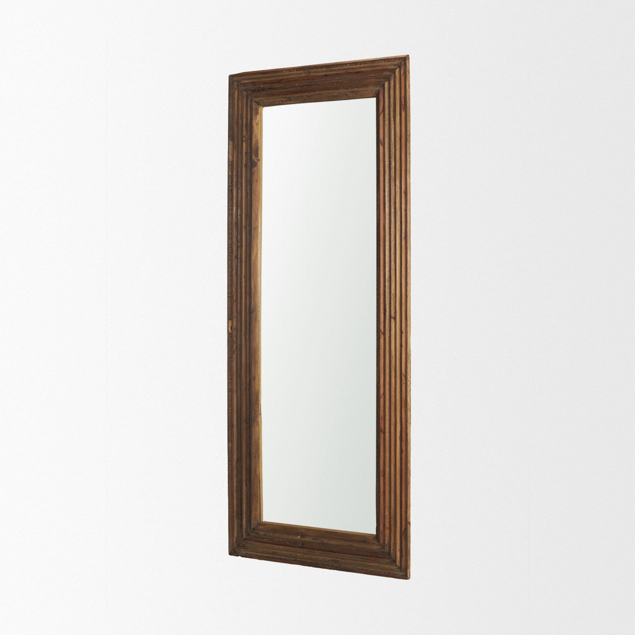 Bennet Large Rectangle Reclaimed Wooden Mirror