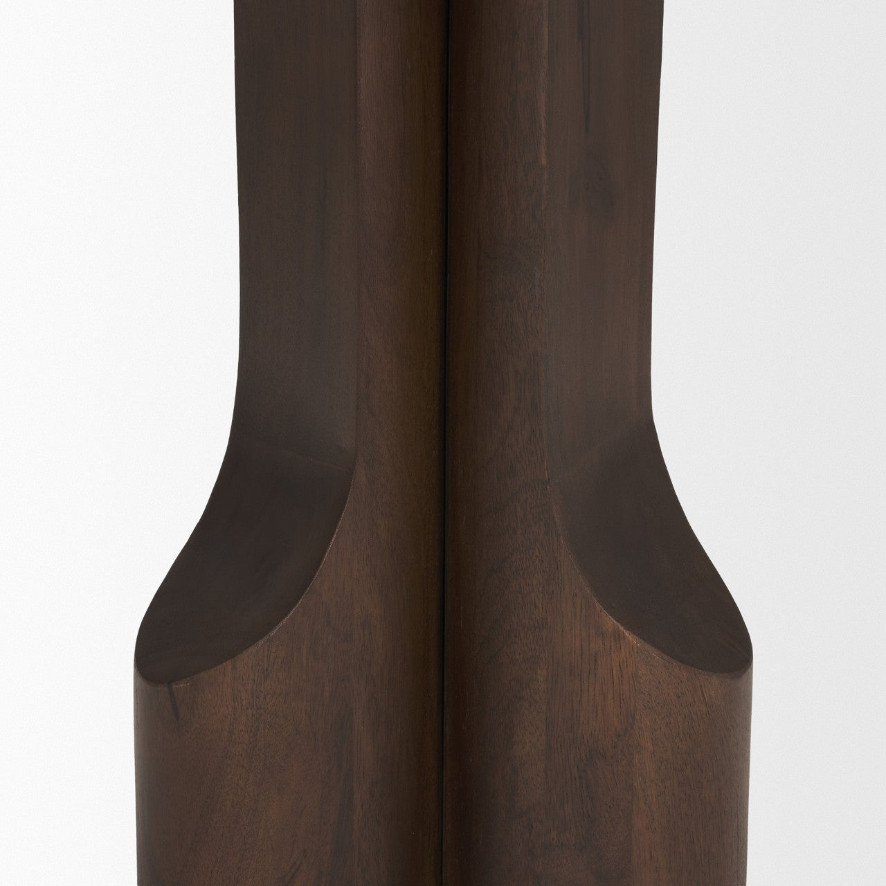 ※タカマツ様用※ LP Aspire Accents カホン ダークウッド Cayson Dark Brown Sculptural Round Accent Table | Zin Home – zinhome