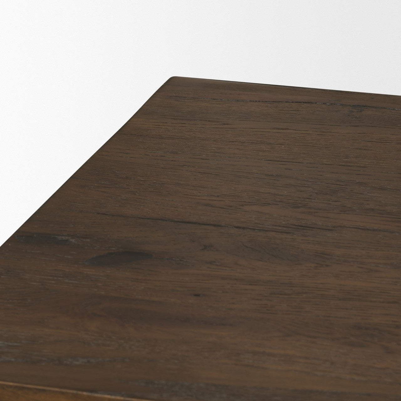 Belford 94" Dark Brown Oak Wood Media Console