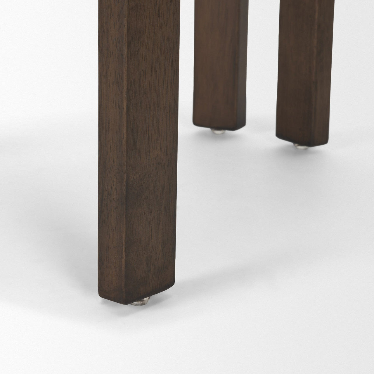 Soho Curved Open Back Cream Chenille Tripod Frame Dining Chair