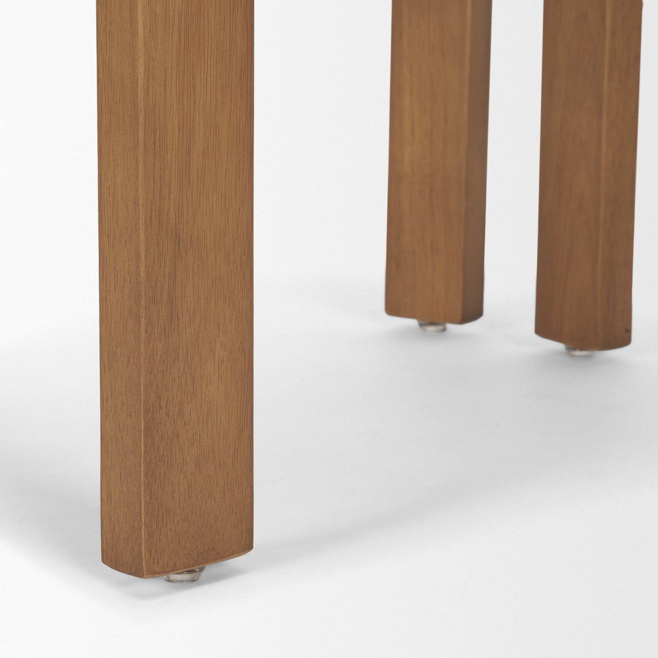 Soho Curved Open Back Gray Chenille Tripod Frame Dining Side Chair