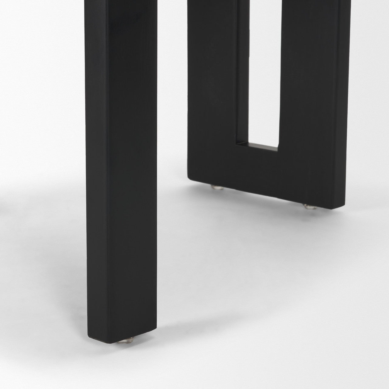 Tribeca Curve Open Back Charcoal Chenille Tripod Frame Dining Chair