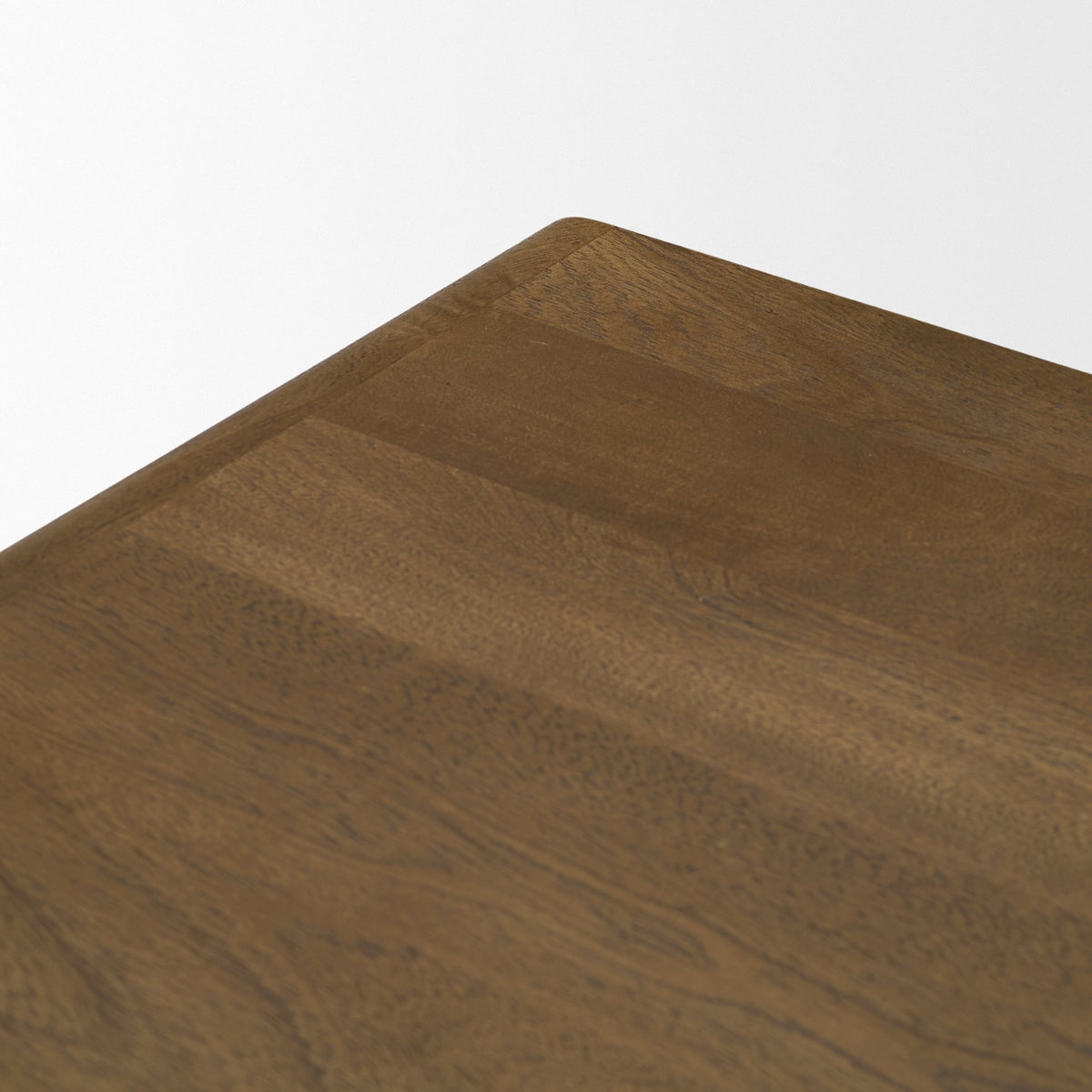 Valterra Dark Brown Wood w/ Cappuccino Marble 4 Door Sideboard