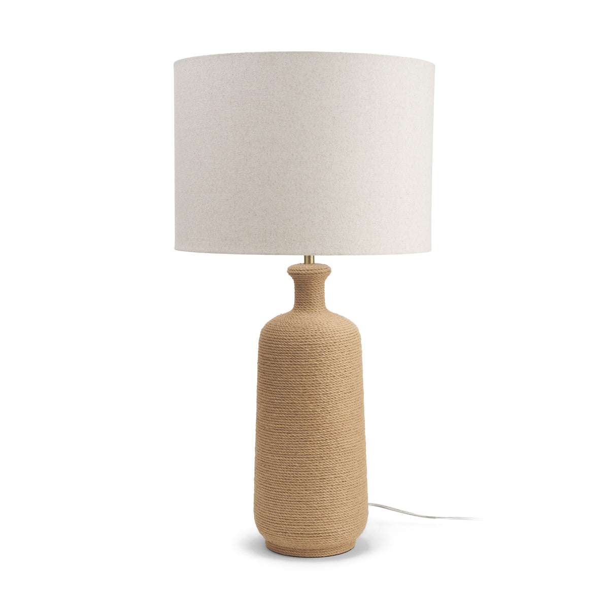 Portofino Abaca Rope Bottle Table Lamp