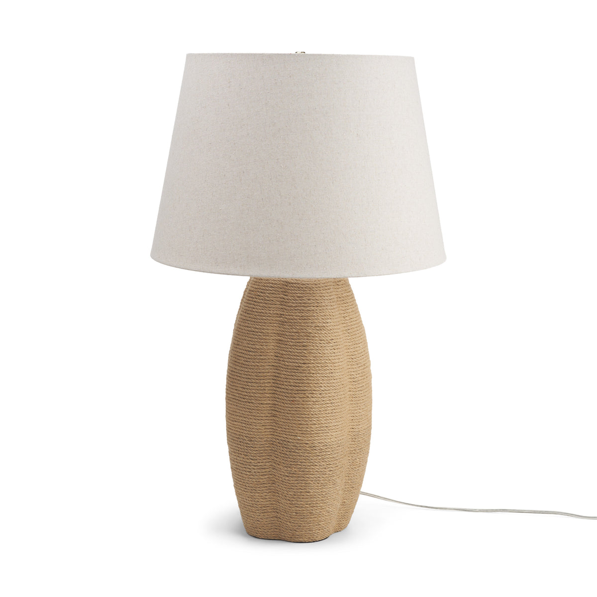 Portofino Natural Abaca Rope Table Lamp
