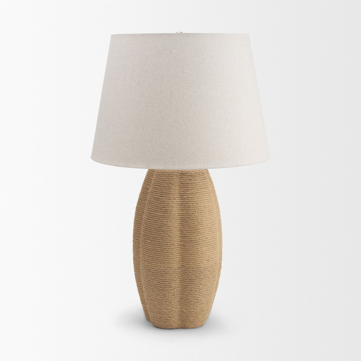 Portofino Natural Abaca Rope Table Lamp