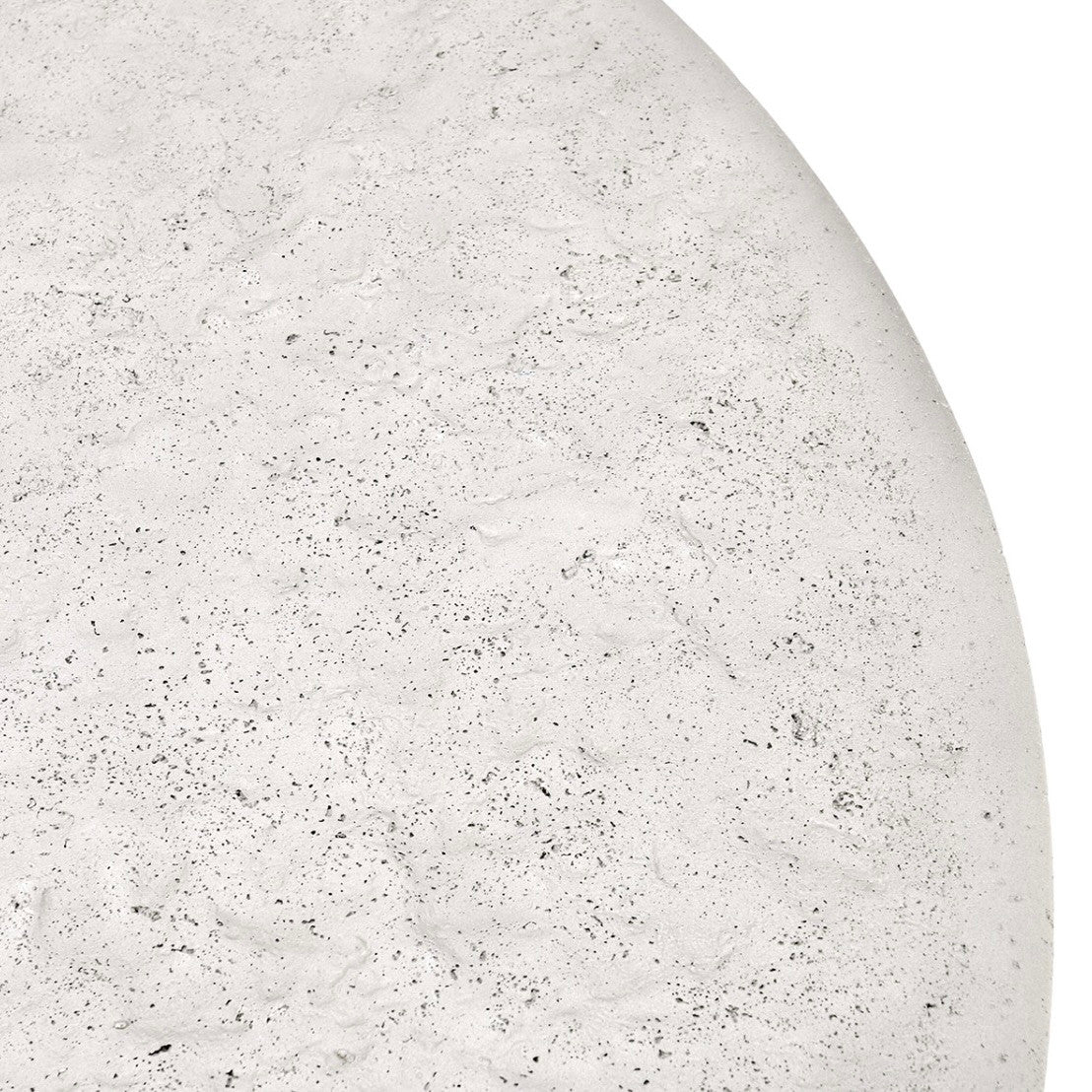 Fern Outdoor White Concrete Table 47"