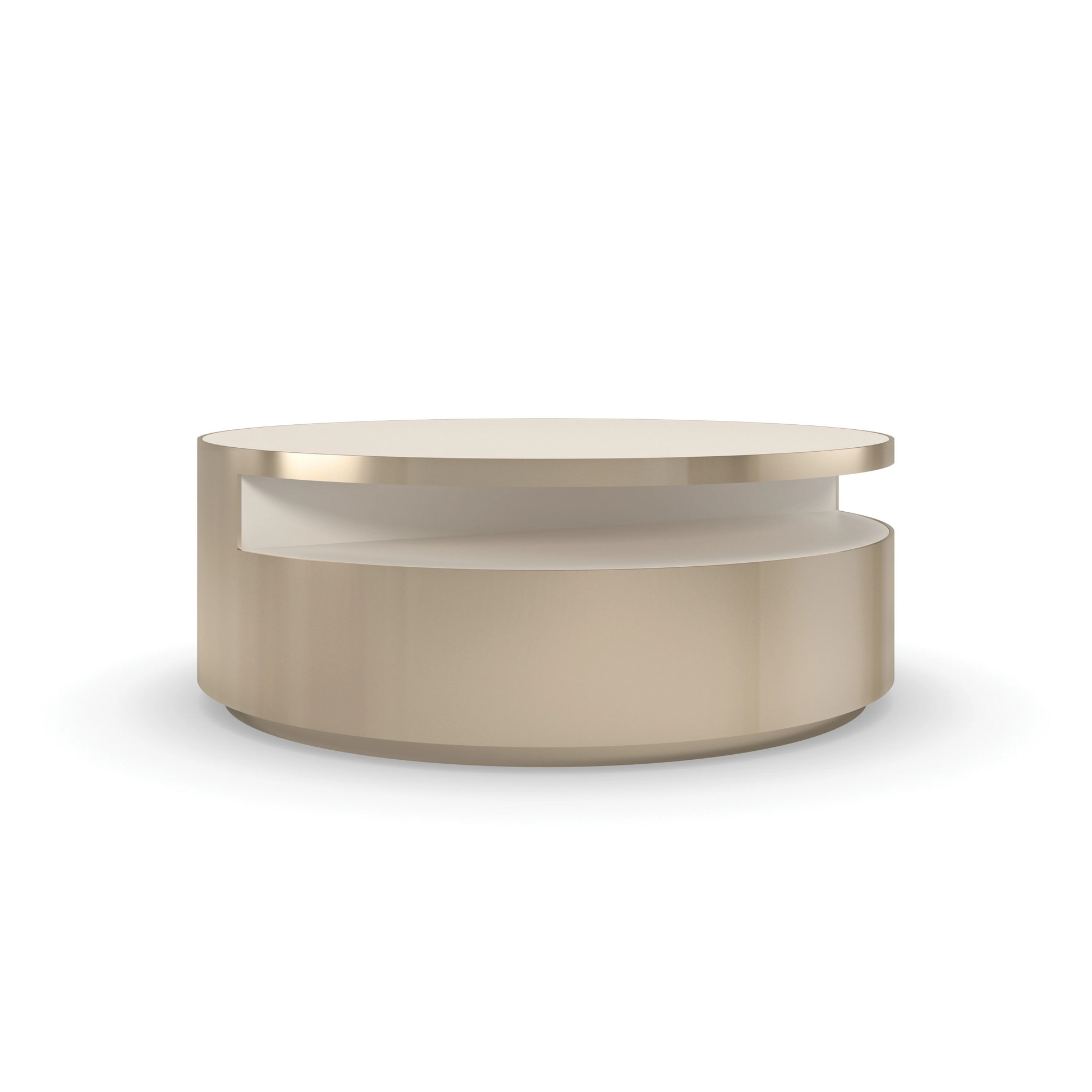 Turn Style Round About Coffee Table 46" by Caracole - view 4