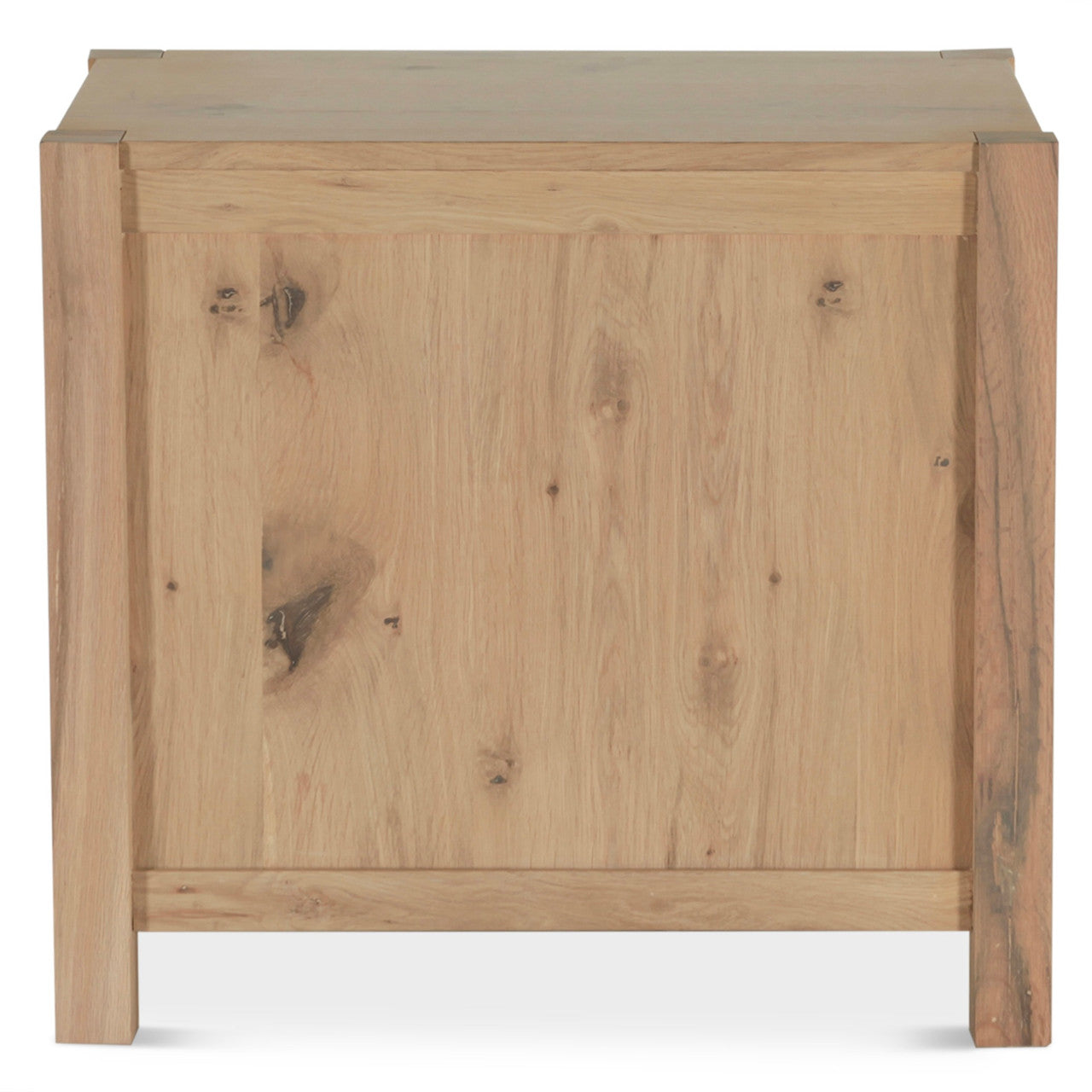 Flagstaff 2-Drawer Nightstand in Natural Distressed Oak 26"
