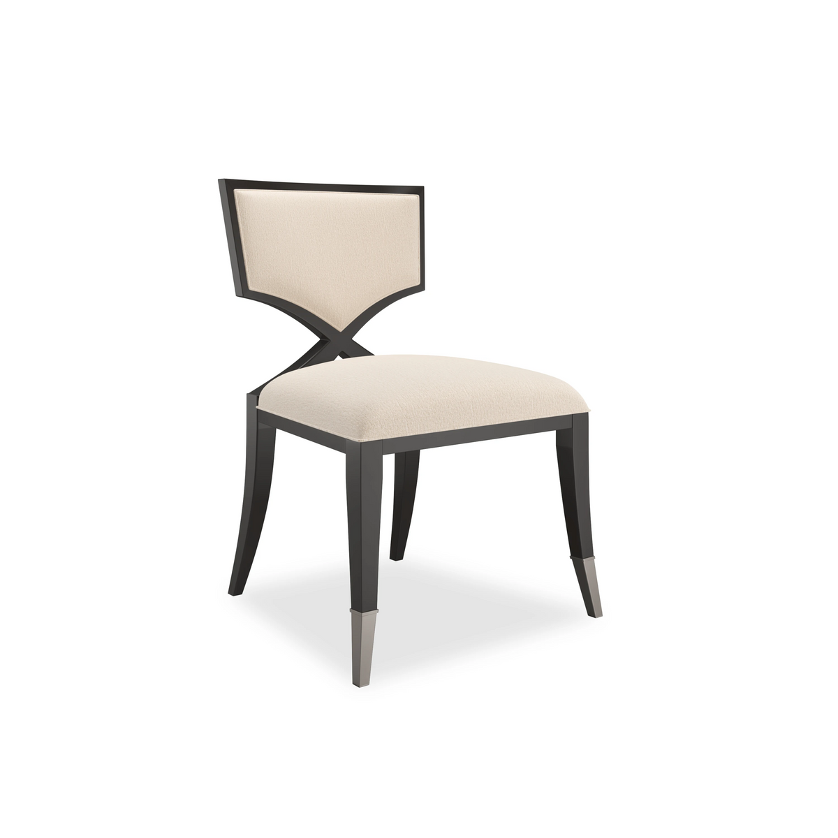 First Chair-Ivory Dark Chocolate 19" by Caracole - view 2