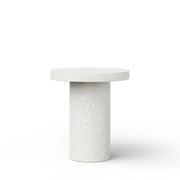Circa Ivory Terrazzo Concrete Bar Height Table 38" by Urbia - product view