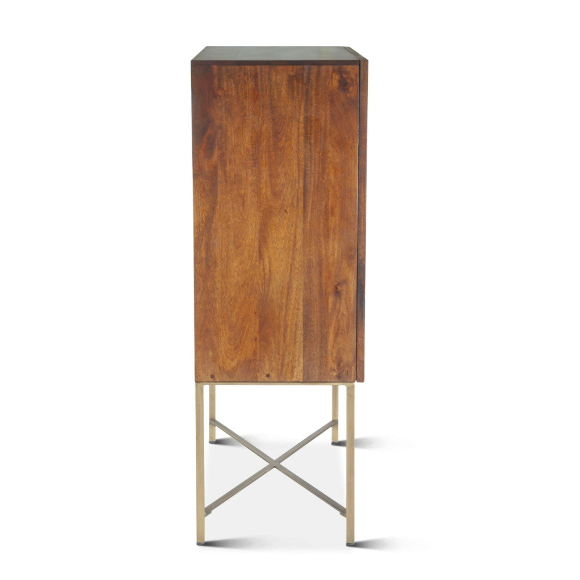 Zoey Contemporary Solid Wood Bar Cabinet