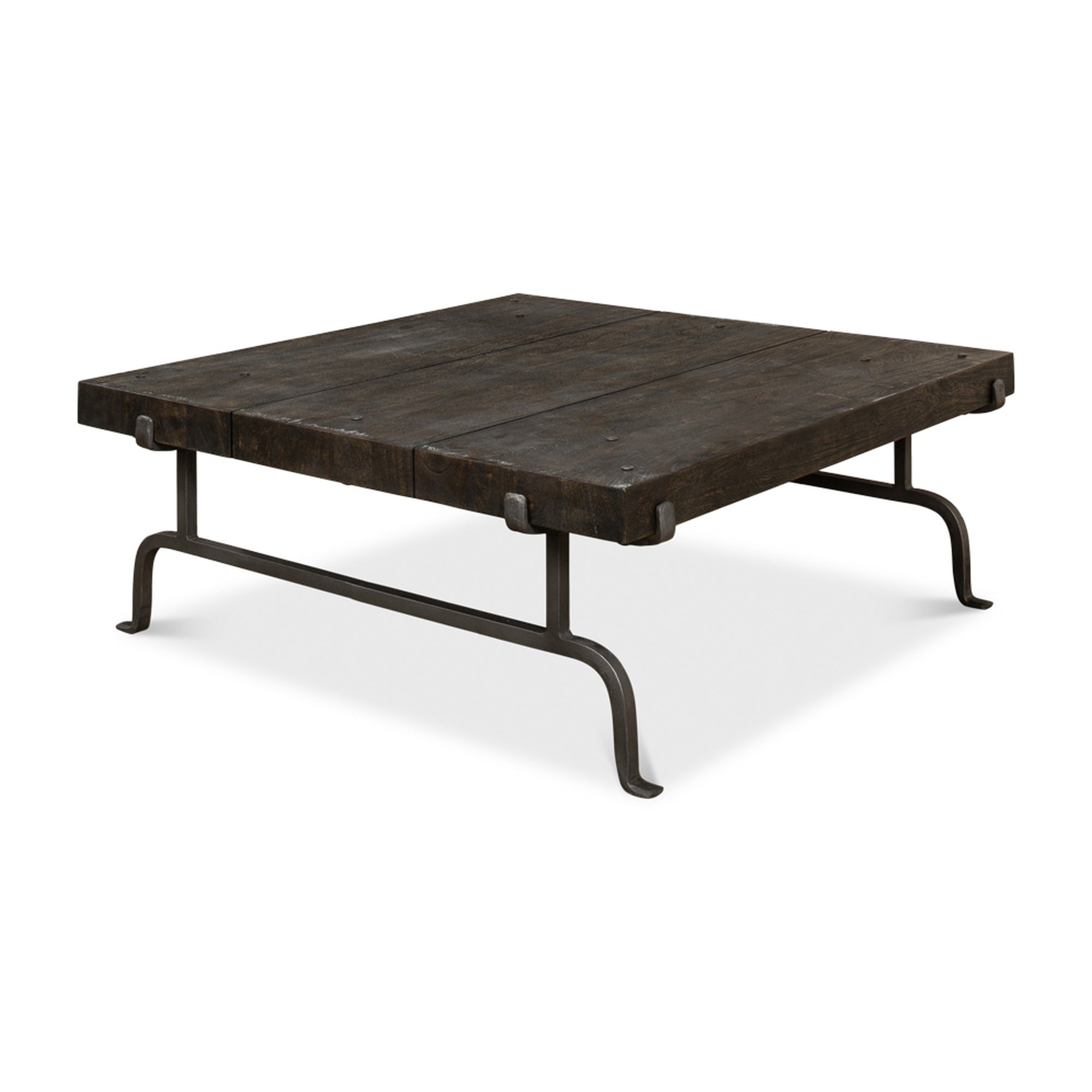 Blayne Coffee Table, Storm Cloud by Sarreid Ltd