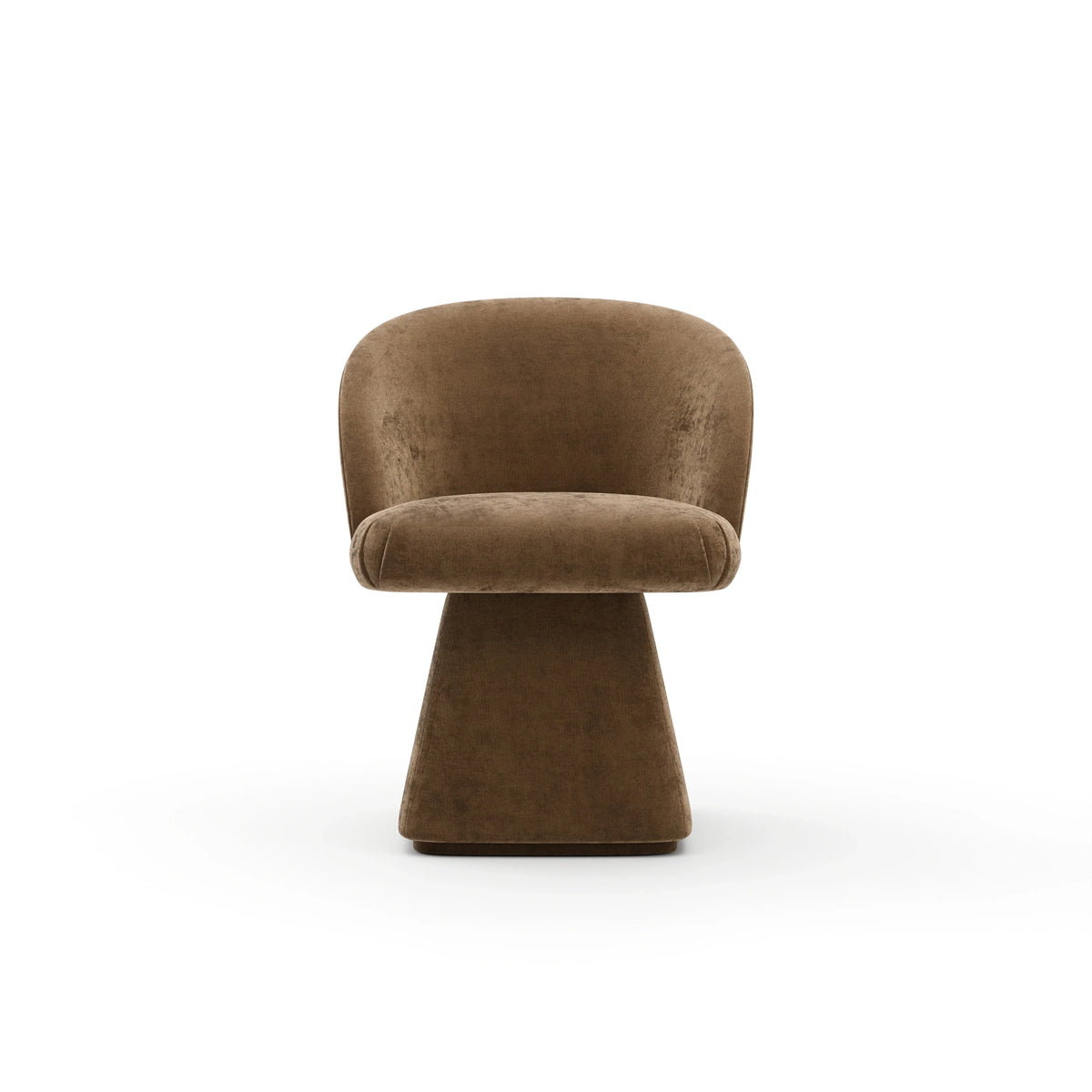 Vuelta Uph Dining Chair - Camel 40" by Caracole