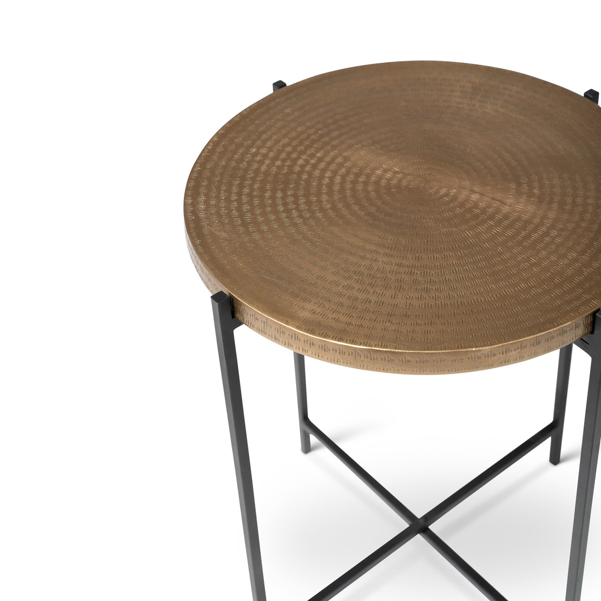 Elements Navi End Table - Antique Brass by Urbia - detail 6