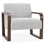 Lexington Boucle Accent Chair in Mercury Gray