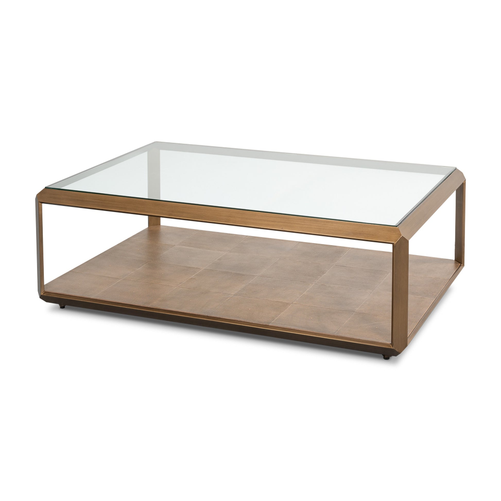 Gilbert Shagreen Cocktail Tbl,Tawnybrown by Sarreid Ltd