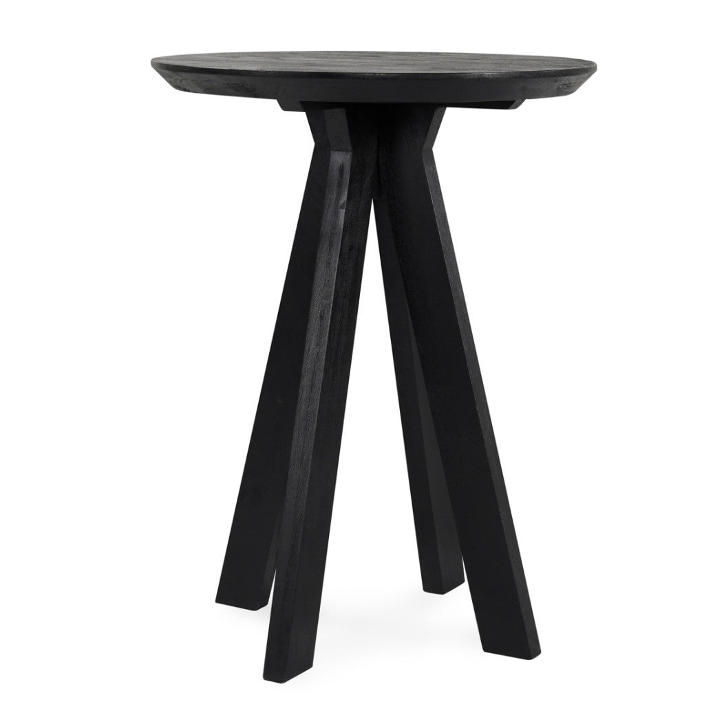 Ramsey Mango Wood Bar Table 32" - Black