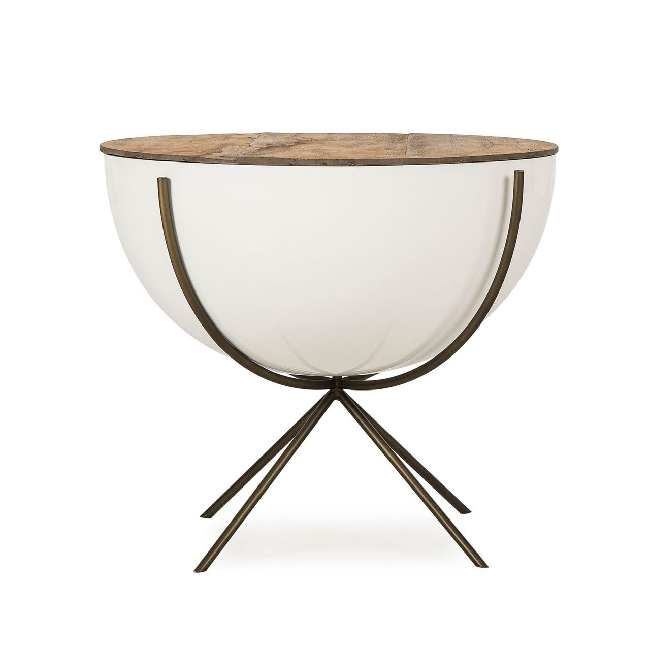 Resource Decor Thomas Bina Danica Side Table - 24" Bowl