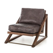 Thomas Bina Teddy Chair - Story Black Leather