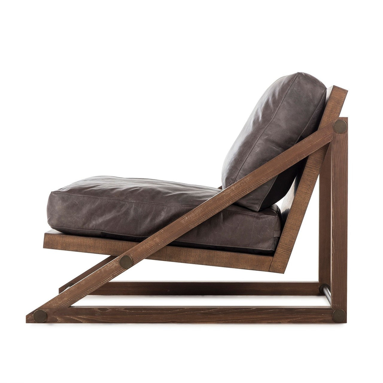 Thomas Bina Teddy Chair - Story Black Leather