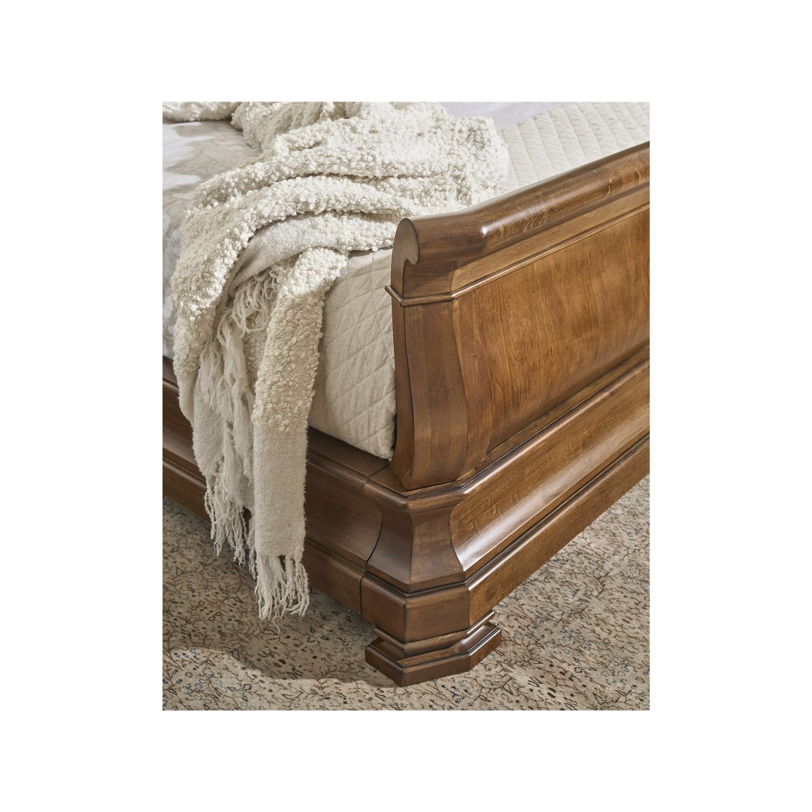 New Lou Louie P's King Sleigh Bed by Universal Furniture at ZIN Home