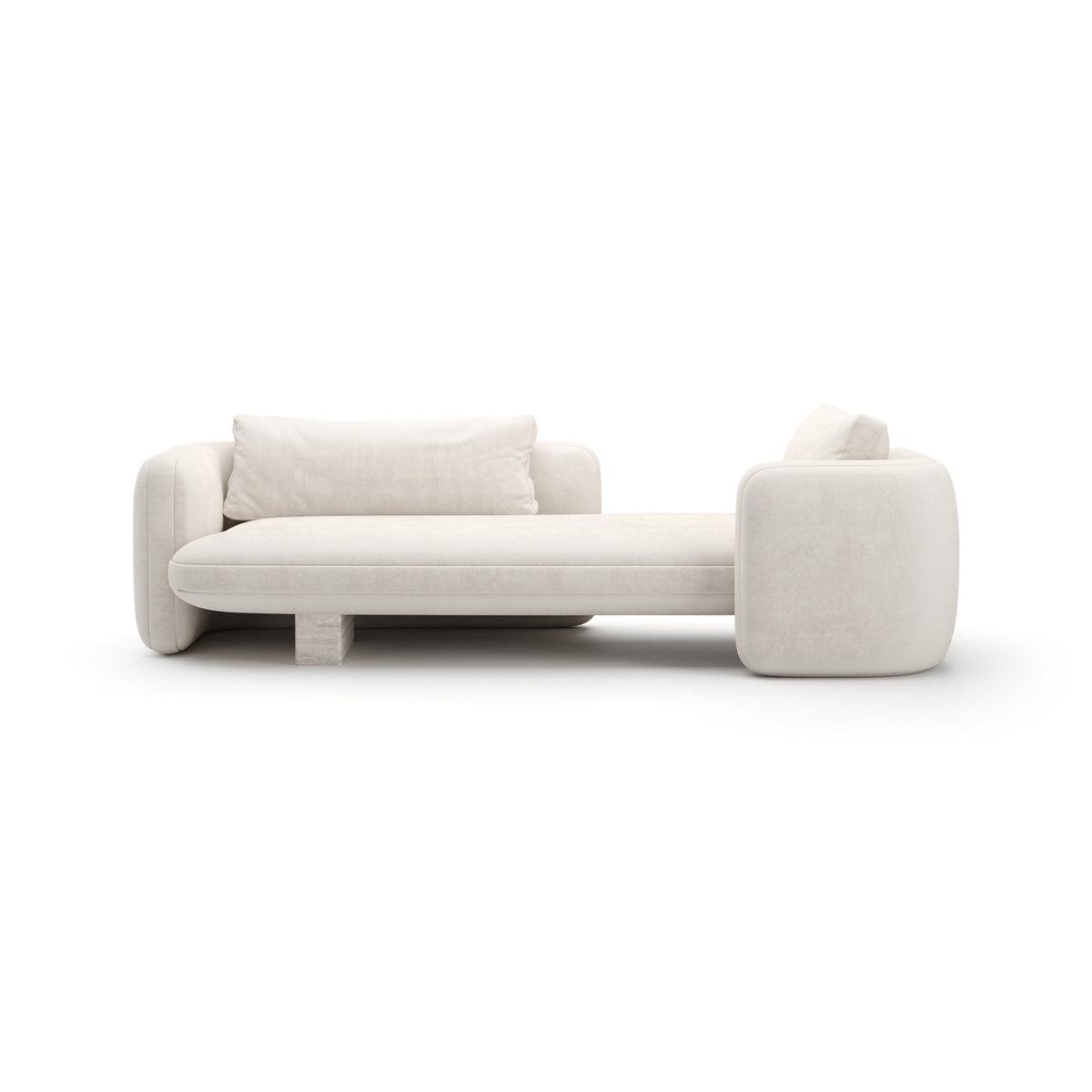 Overlap Chaise 107.50" by Caracole - view 2