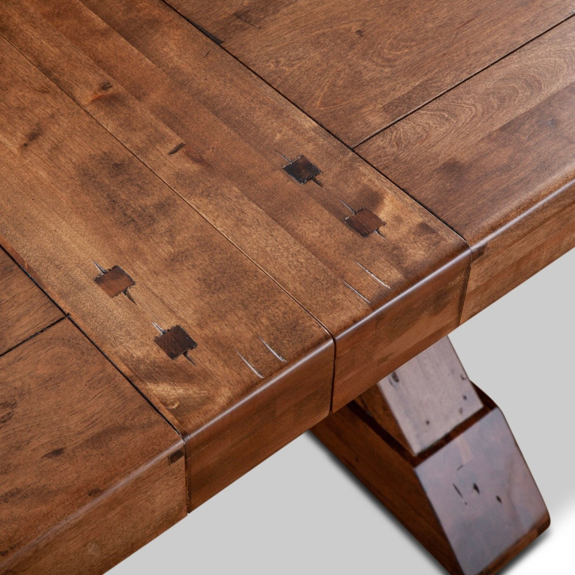 Aspen Extension Trestle Table 88"-110"  in Earth