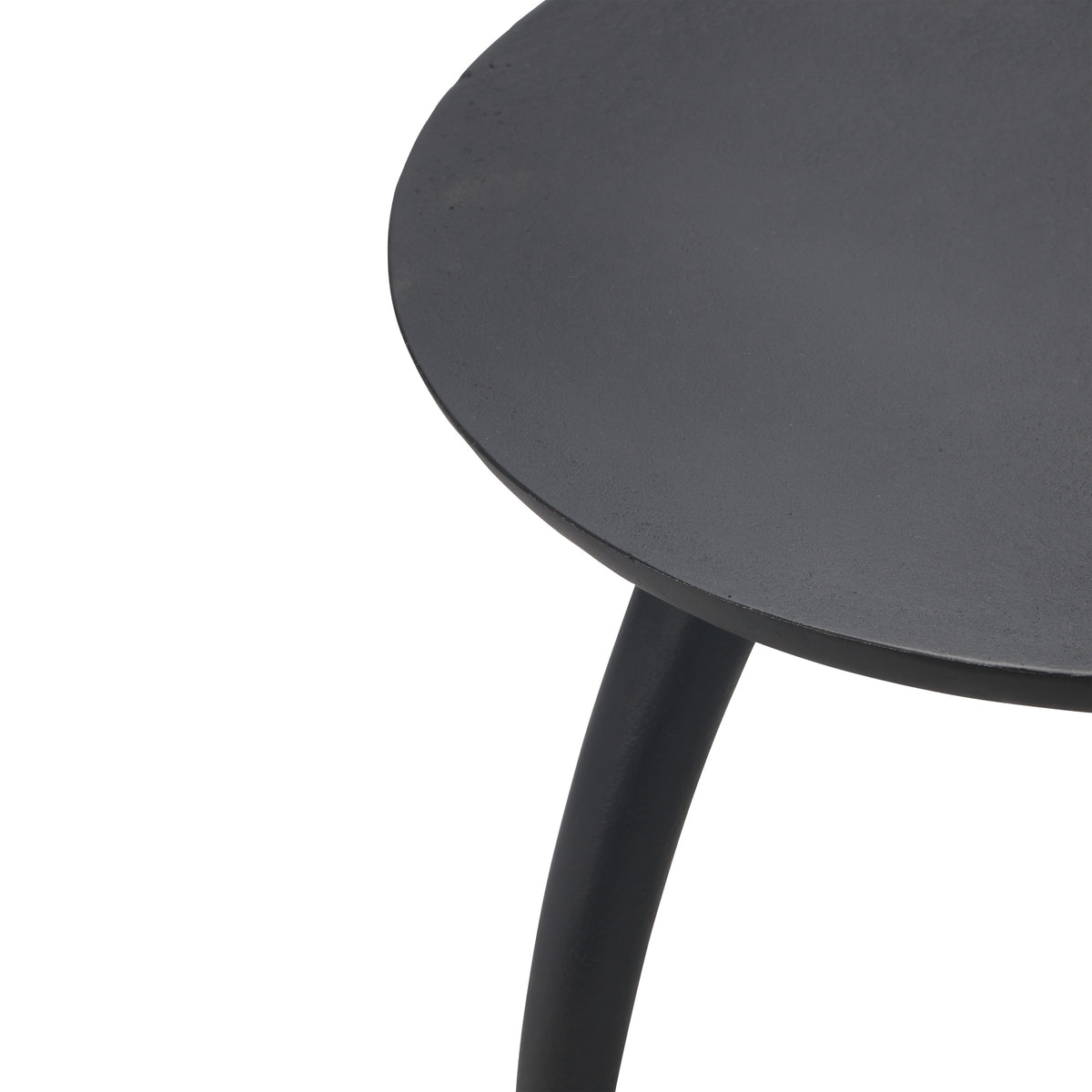Elements Keel End Table - Antique Zinc by Urbia - detail 2