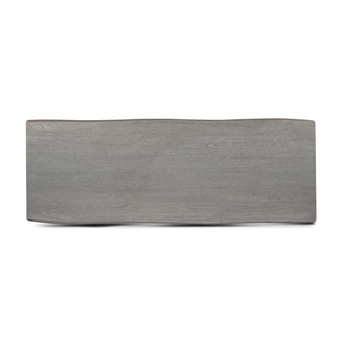 Brooks Dining Table U Base 40" x 116" Sandblasted Grey Top - Brass Base by Urbia - detail 4